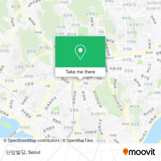 단암빌딩 map