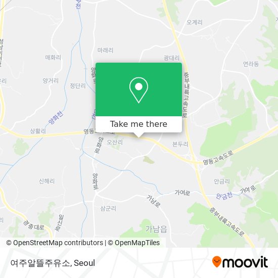 여주알뜰주유소 map