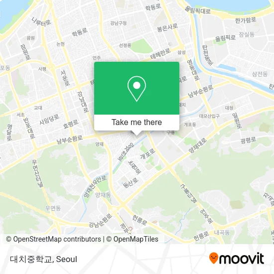 대치중학교 map