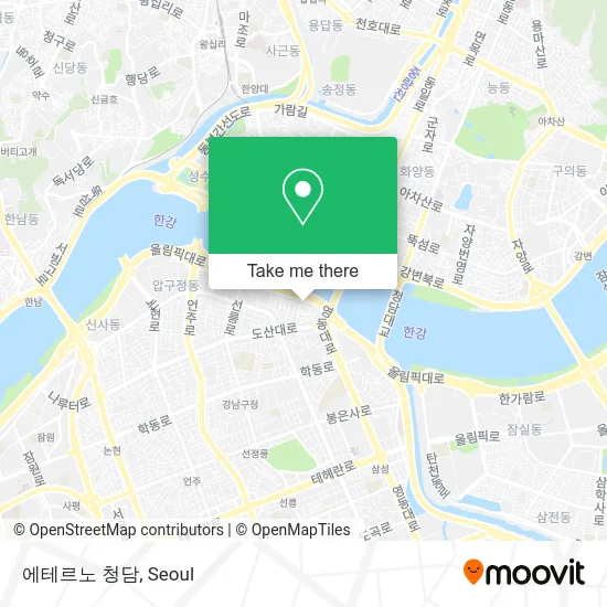 에테르노 청담 map