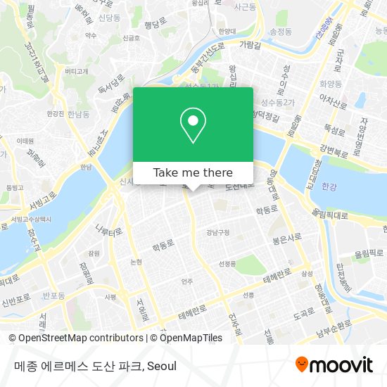 메종 에르메스 도산 파크 map