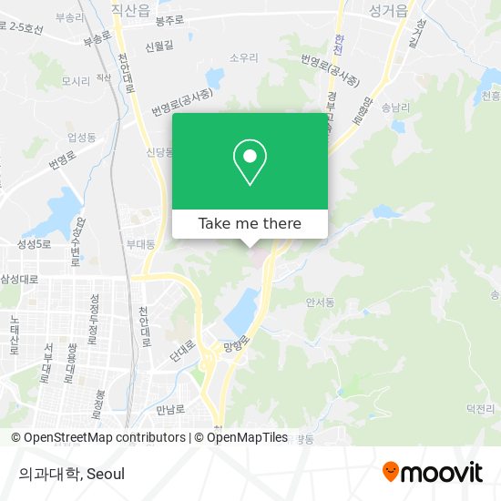 의과대학 map