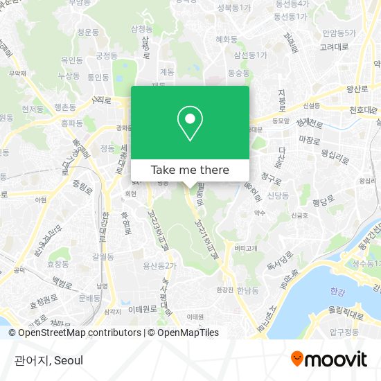 관어지 map
