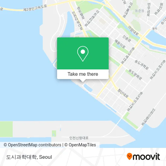 도시과학대학 map