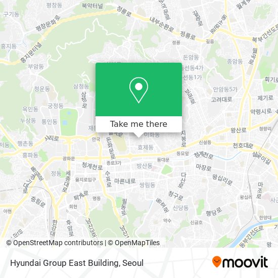 Hyundai Group East Building map