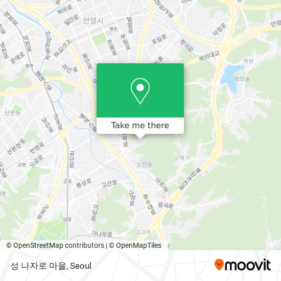 성 나자로 마을 map