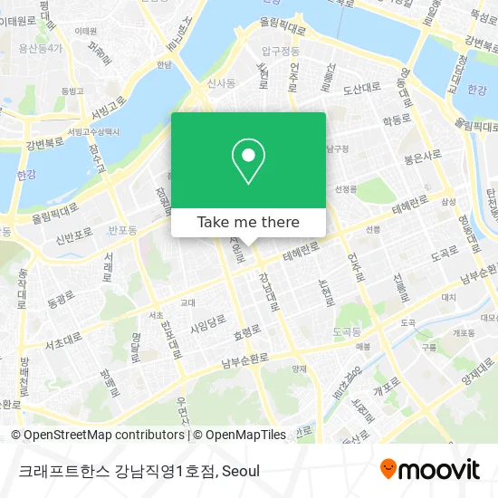 크래프트한스 강남직영1호점 map
