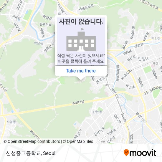 신성중고등학교 map