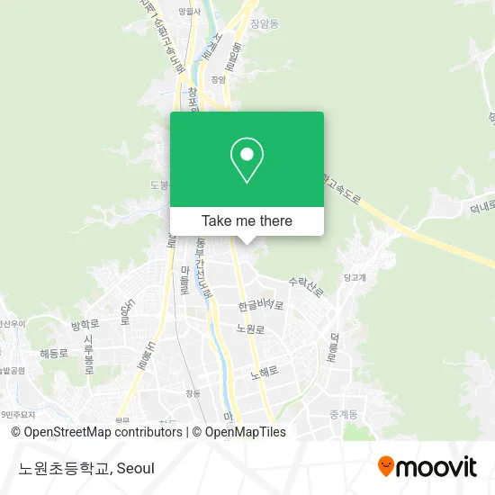 노원초등학교 map
