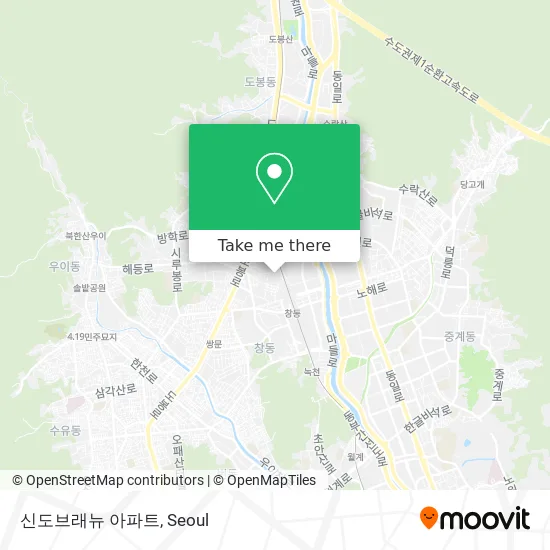 신도브래뉴 아파트 map