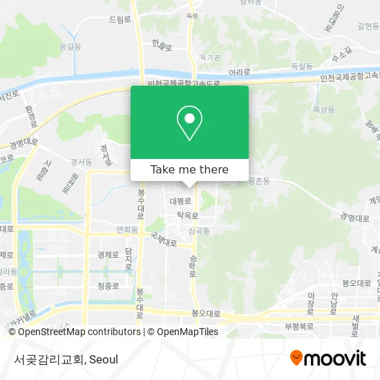 서곶감리교회 map