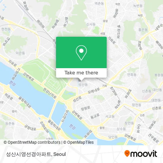성산시영선경아파트 map