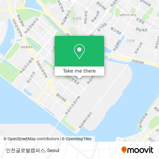 인천글로벌캠퍼스 map