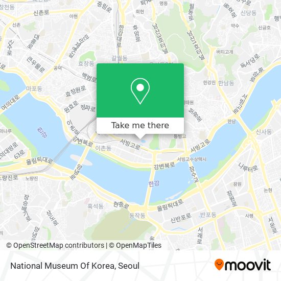 National Museum Of Korea map