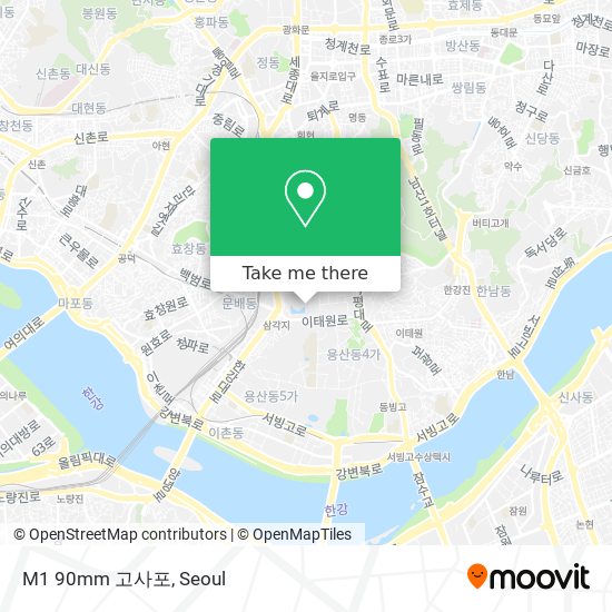 M1 90mm 고사포 map