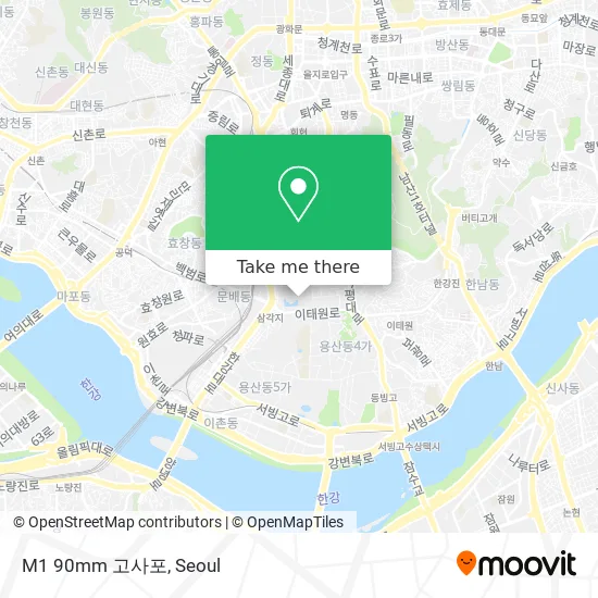 M1 90mm 고사포 map
