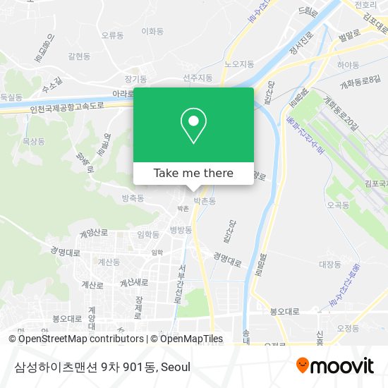 삼성하이츠맨션 9차 901동 map