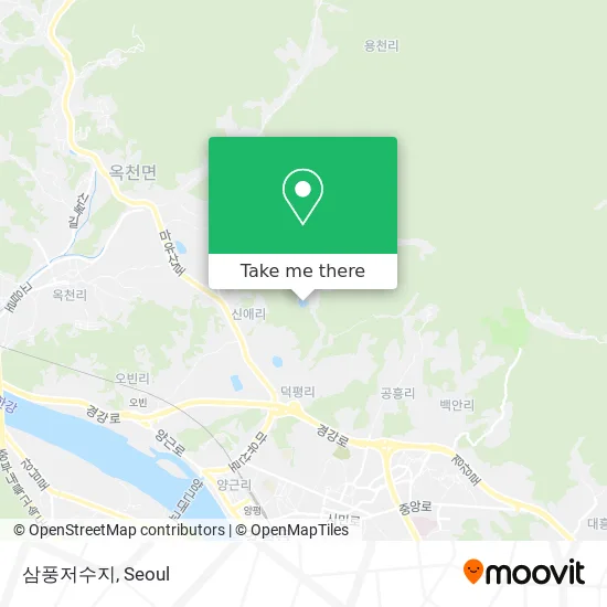 삼풍저수지 map