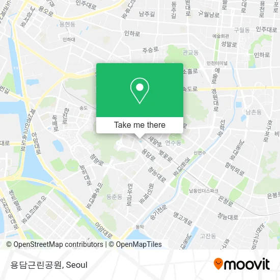 용담근린공원 map