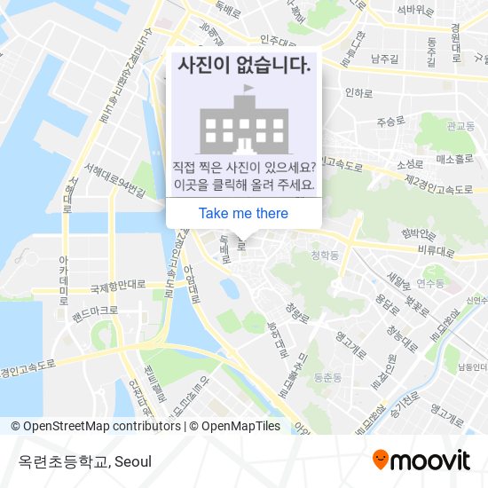 옥련초등학교 map