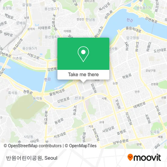 반원어린이공원 map