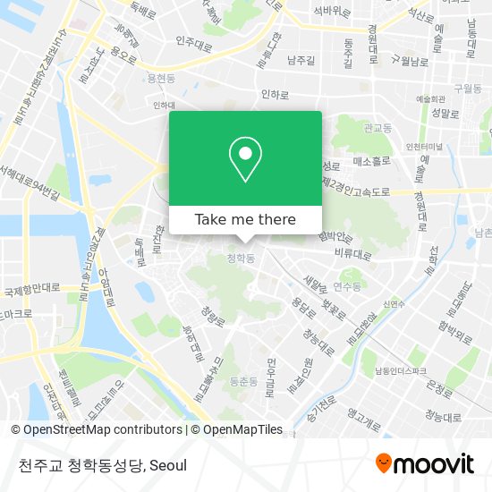 천주교 청학동성당 map