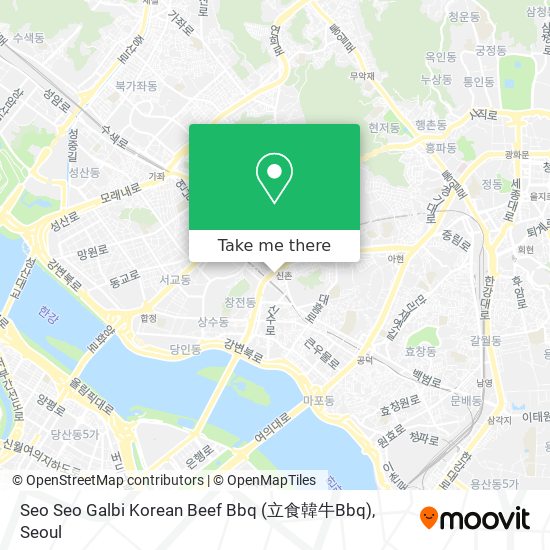 Seo Seo Galbi Korean Beef Bbq (立食韓牛Bbq) map