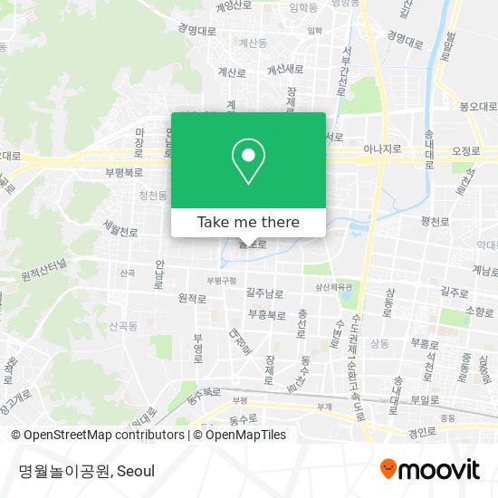 명월놀이공원 map