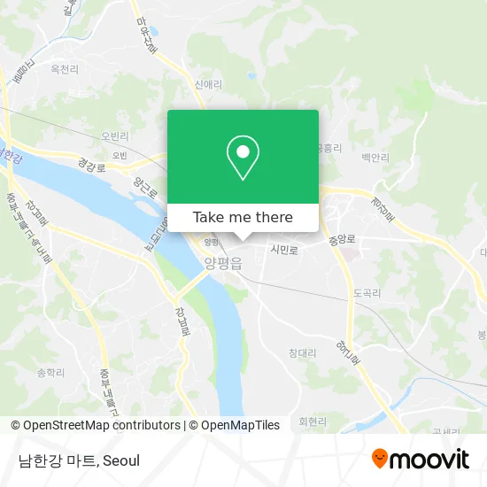 남한강 마트 map