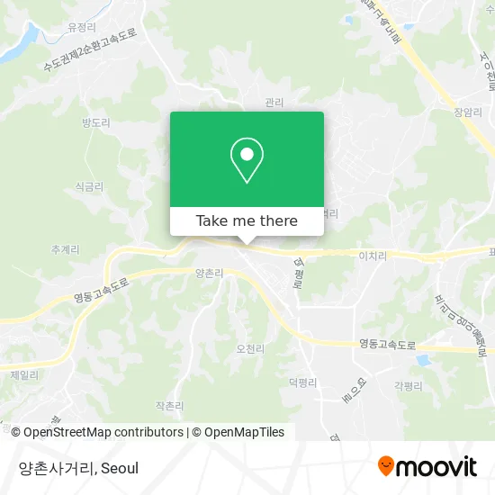 양촌사거리 map
