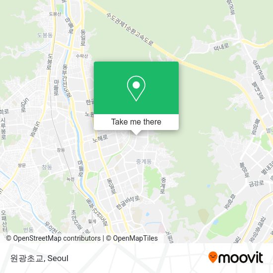 원광초교 map
