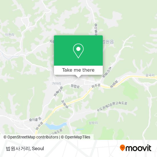 법원사거리 map