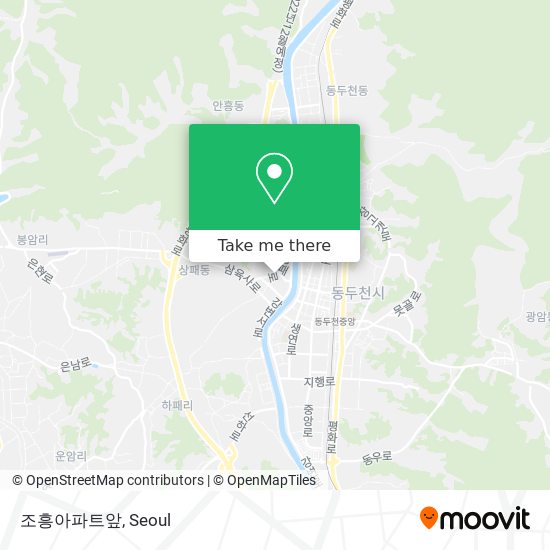 조흥아파트앞 map
