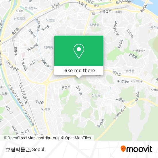 호림박물관 map