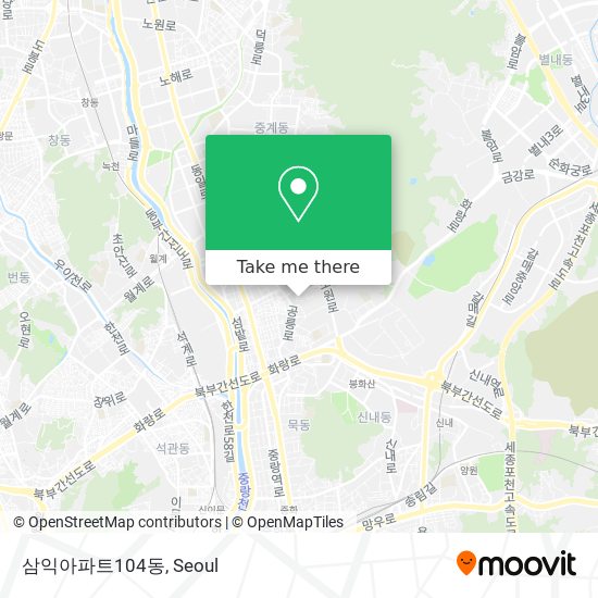 삼익아파트104동 map