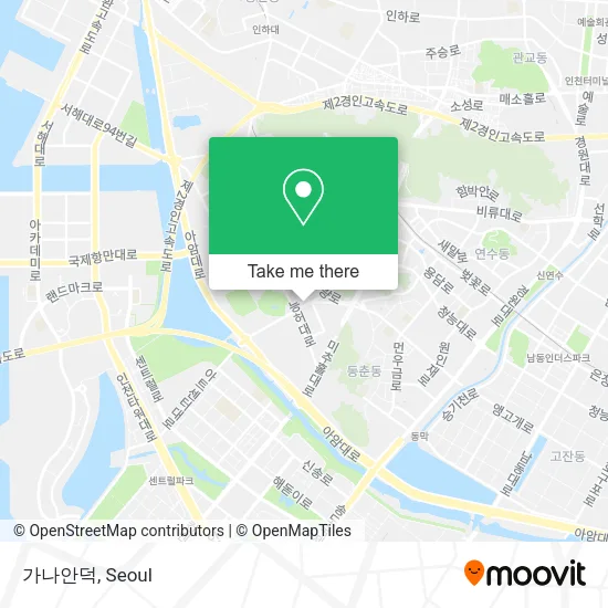 가나안덕 map