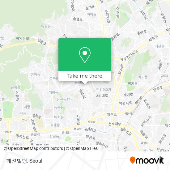 패션빌딩 map