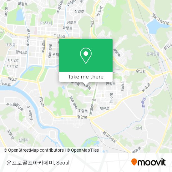 윤프로골프아카데미 map