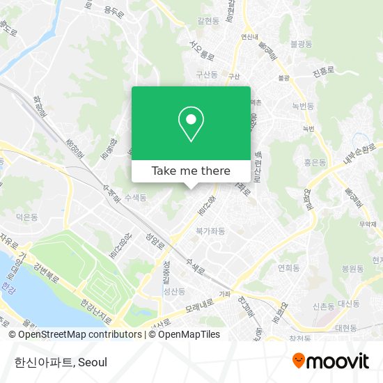 한신아파트 map