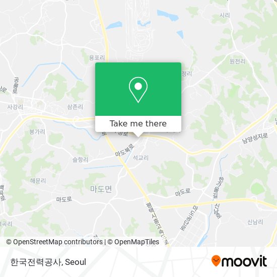 한국전력공사 map