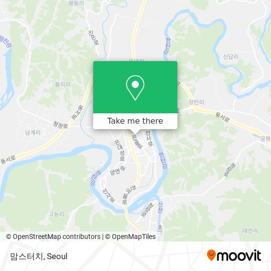 맘스터치 map