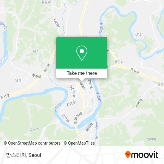 맘스터치 map