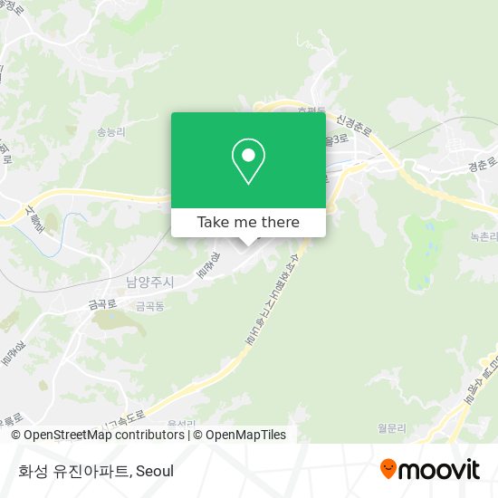 화성 유진아파트 map