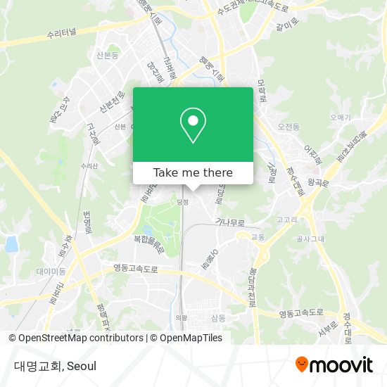 대명교회 map