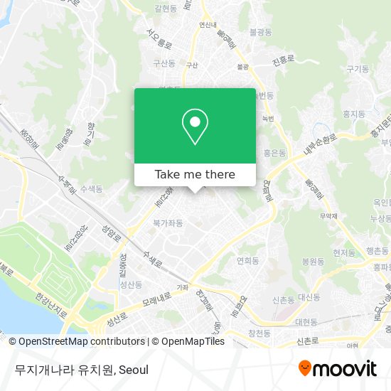 무지개나라 유치원 map