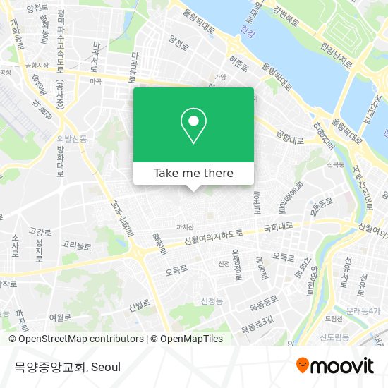 목양중앙교회 map