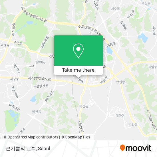 큰기쁨의 교회 map