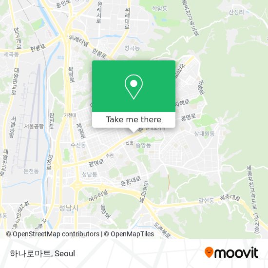 하나로마트 map