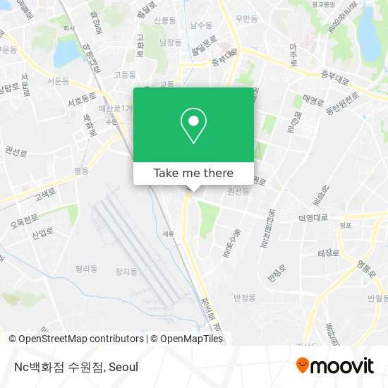 Nc백화점 수원점 map