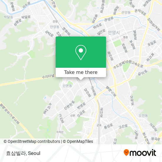 효삼빌라 map
